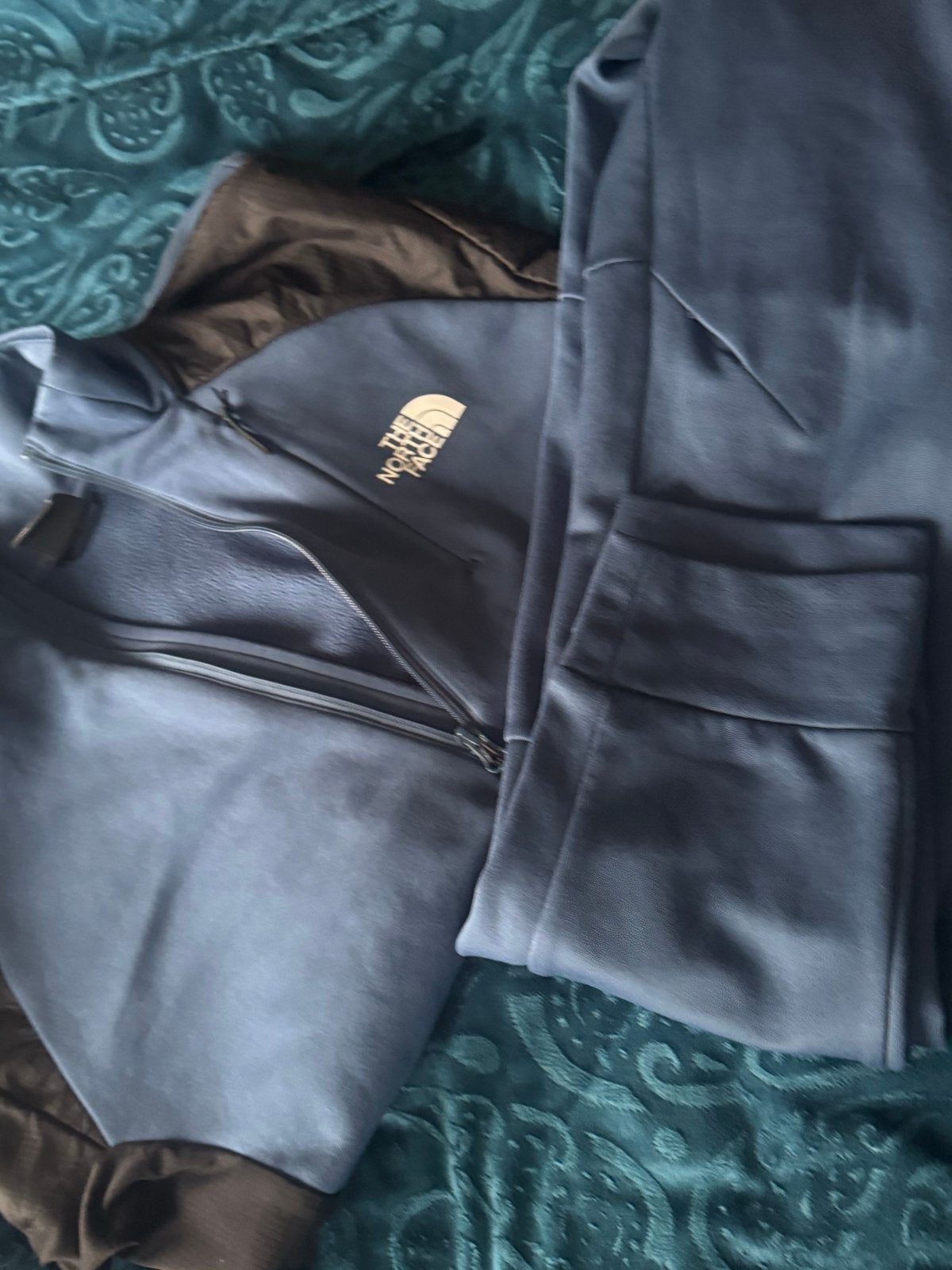 The North Face trainingspak heren - Maat S, Fitness, Blauw, Ophalen of Verzenden, Zo goed als nieuw