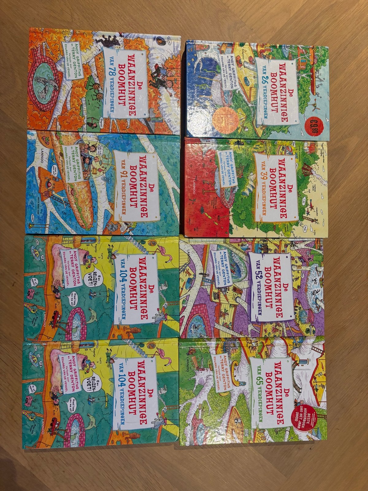 De Waanzinnige Boomhut serie - 8 boeken, Boeken, Ophalen of Verzenden, Gelezen, Fictie