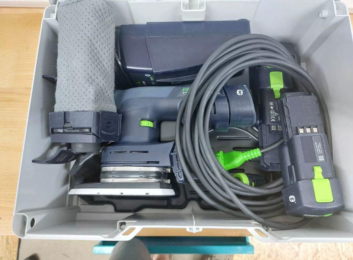 Festool DTSC 400 schuurmachine, Ophalen of Verzenden, Zo goed als nieuw, 600 tot 1200 watt, Vlakschuurmachine