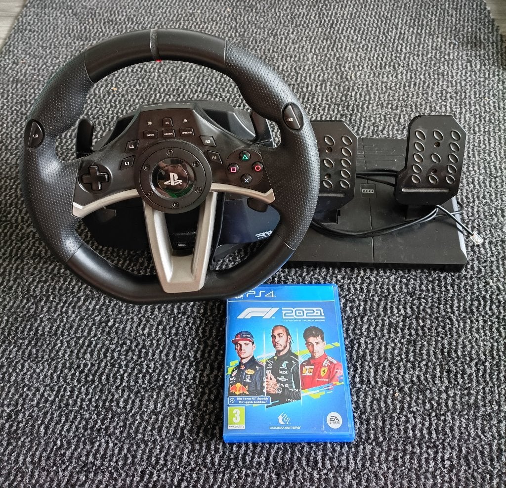 F1 2021 met hori apex racestuur ps3 ps4, Ophalen, 1 speler, Racen en Vliegen, Zo goed als nieuw