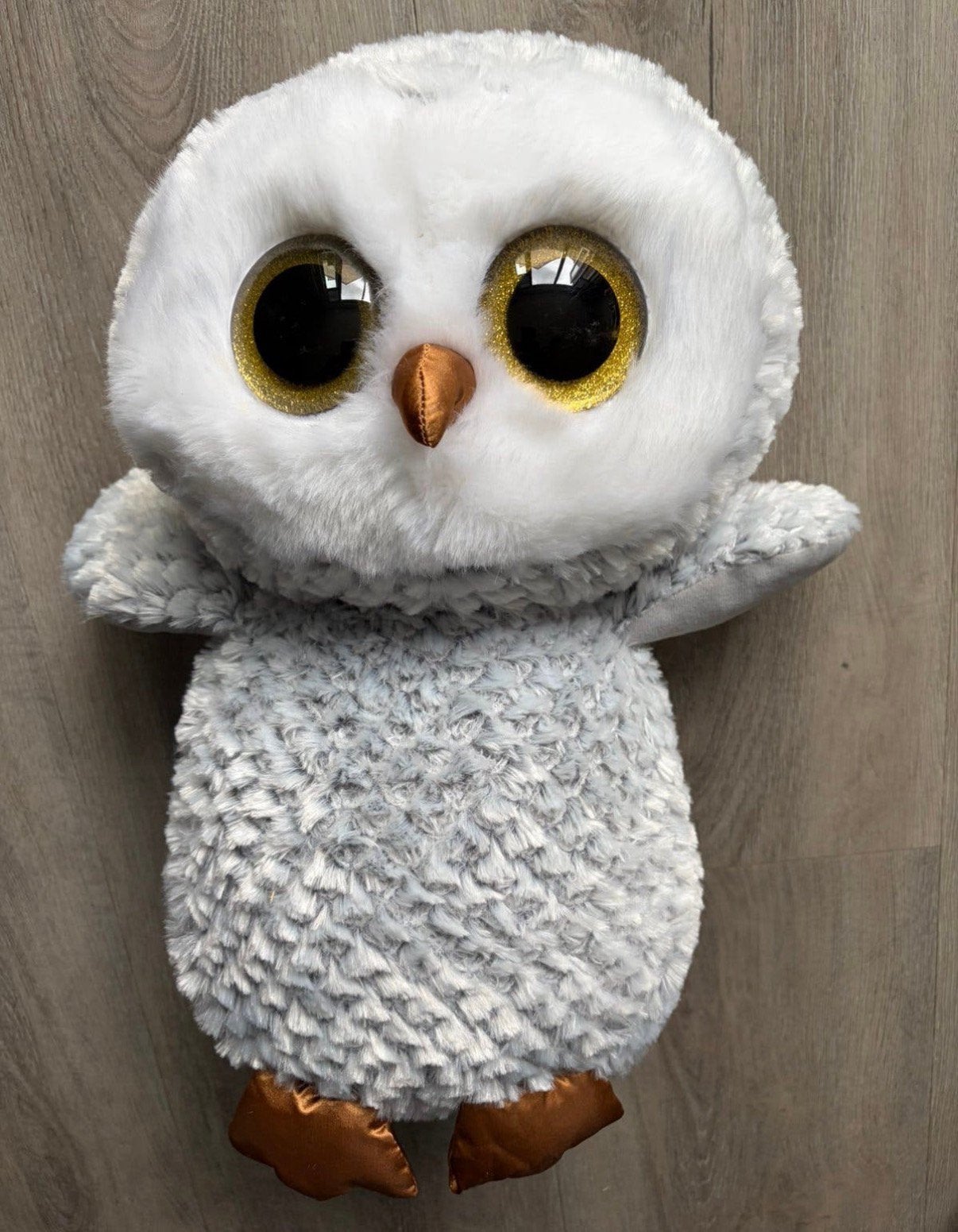 Ty beanie uil- Owlette.. uil knuffel 42 cm, Kinderen en Baby's, Overige karakters, Overige typen, Ophalen of Verzenden, Zo goed als nieuw