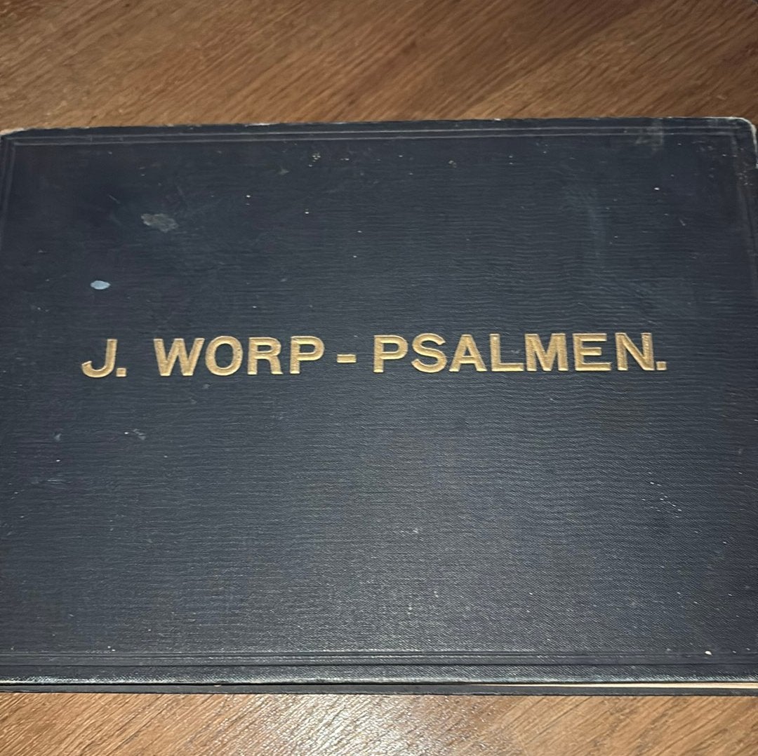 KR. J Worp. Psalmen niet ritmisch, Ophalen of Verzenden, Gebruikt