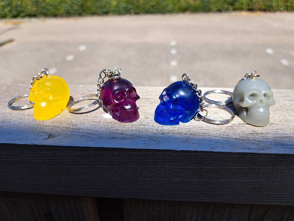 sleutelhanger doodshoofd / skull, Verzenden, Nieuw, Overige typen