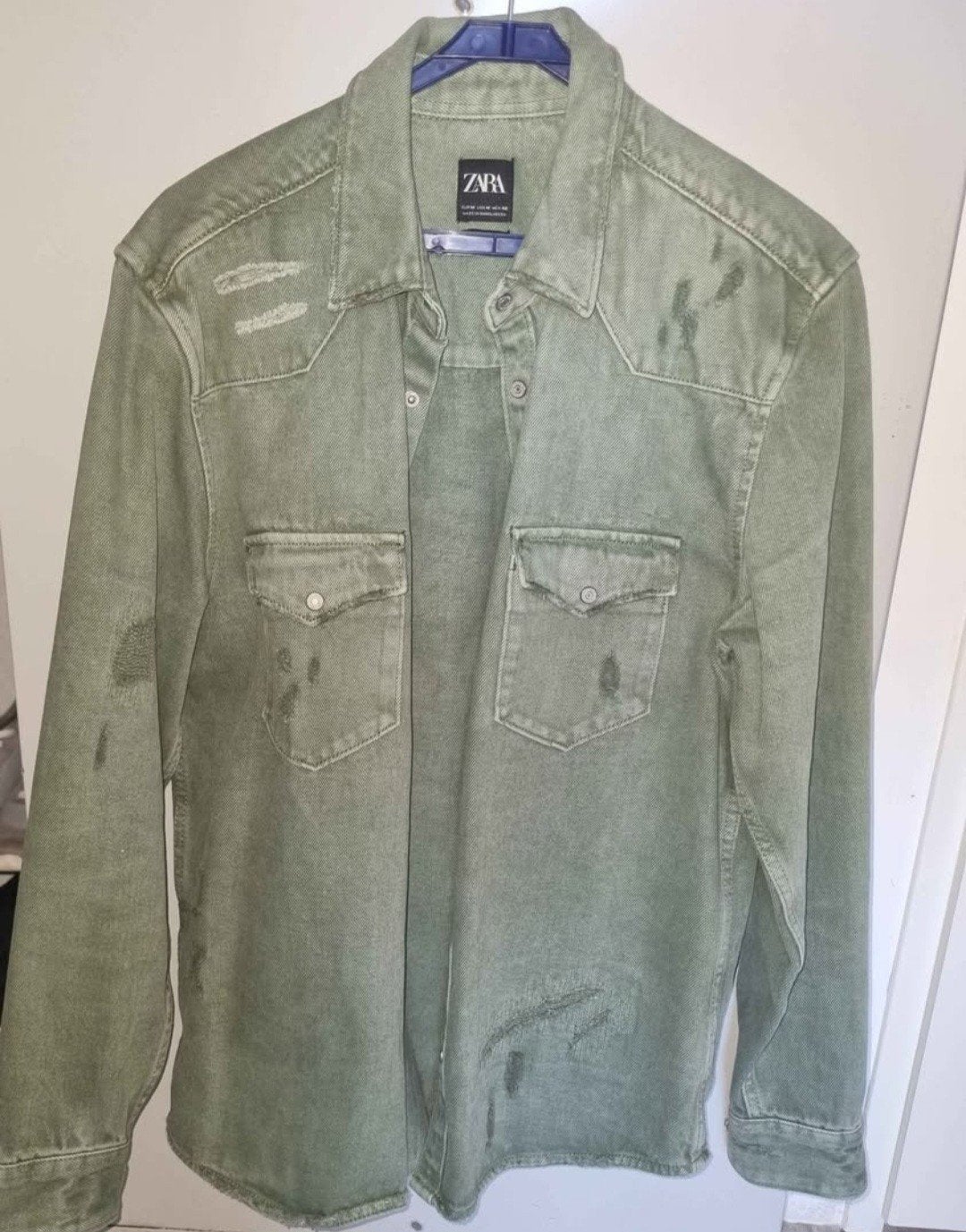 Blouse ZARA maat M, Kleding | Heren, Jassen | Zomer, Ophalen, Zo goed als nieuw, Maat 48/50 (M)