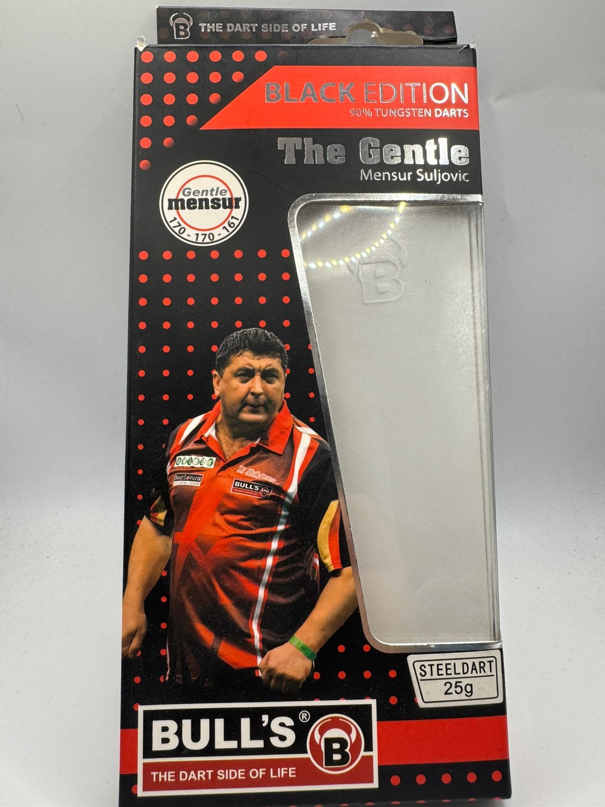 Bull’s Mensur Suljovic 25 Gram Dartpijlen, Ophalen of Verzenden, Zo goed als nieuw, Nvt, Pijlen