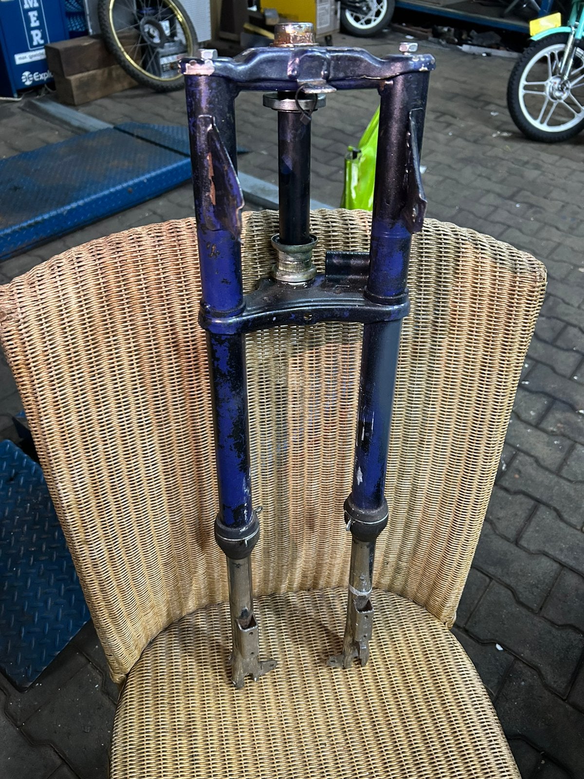 Puch voorvork, Ophalen of Verzenden, Zo goed als nieuw, Frame