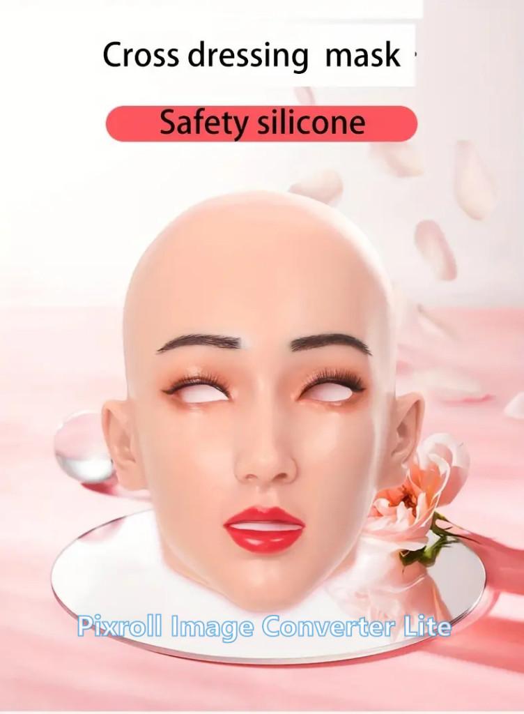 siliconen volledig masker, heel mooi.100% siliconen, Kleding | Dames, Ondergoed en Lingerie, Body of Korset, Ophalen of Verzenden