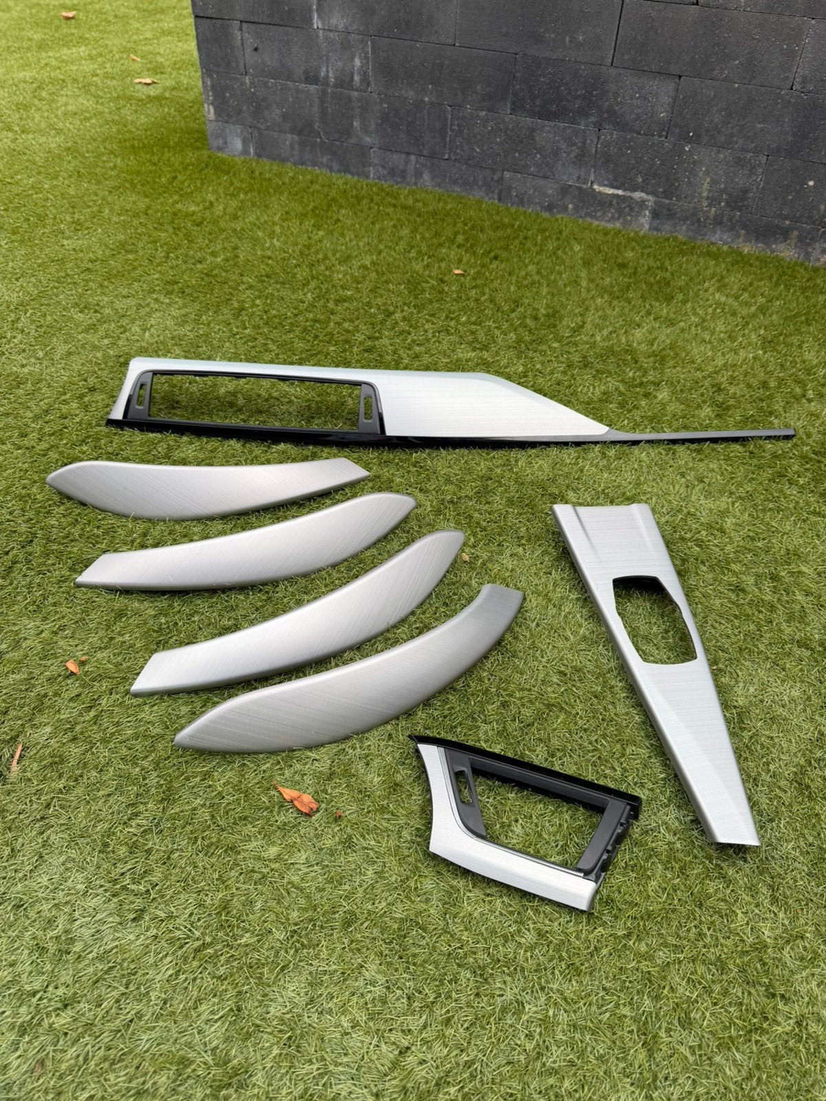 ORGINELE! BMW F31 aluminium interieur trim, Ophalen of Verzenden, Gebruikt, BMW
