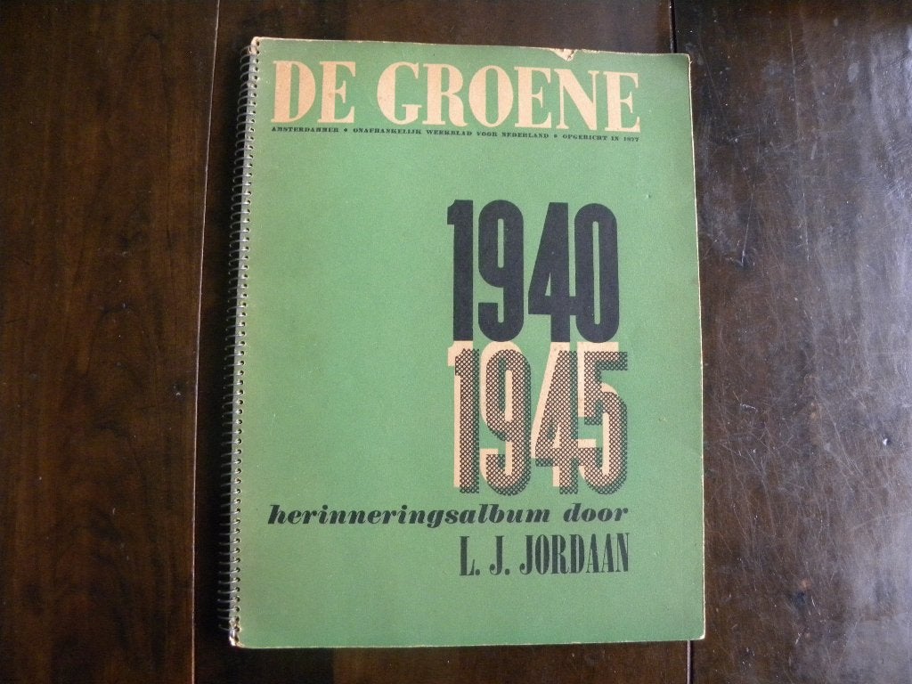 L.J. Jordaan: De Groene 1940 1945 Herinneringsalbum, Boeken, Ophalen of Verzenden, Gelezen