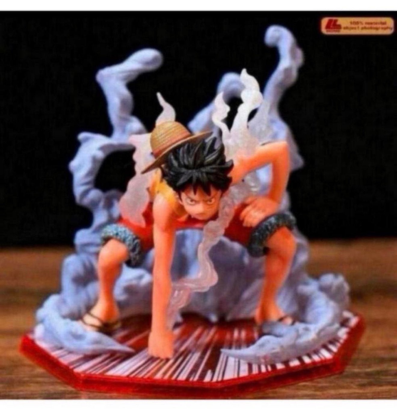Anime One Piece Monkey D Luffy Gear 2nd Jet Squat Steam, Nieuw, Ophalen of Verzenden, H, H