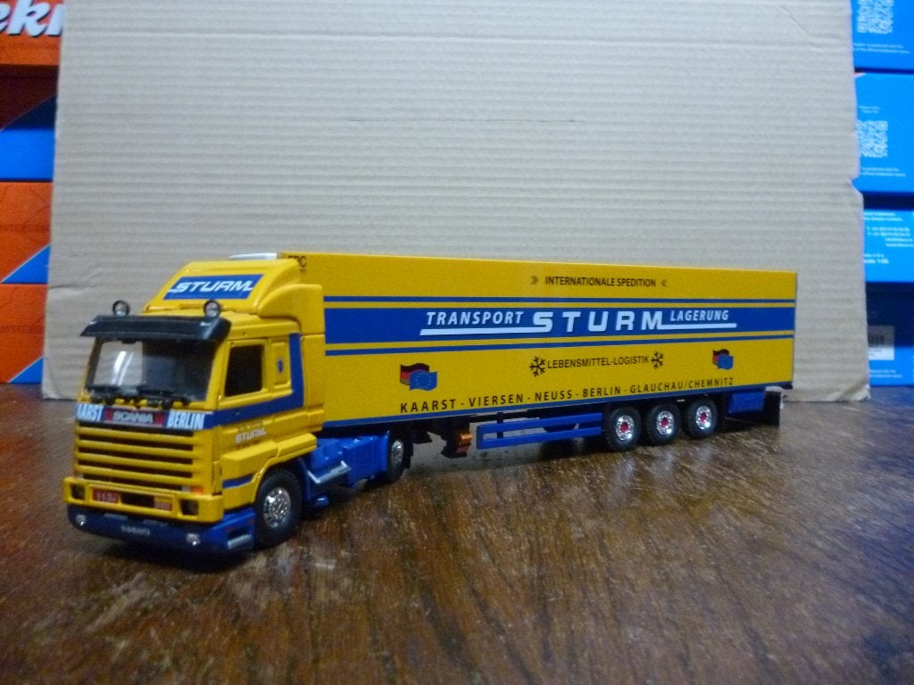 Tekno Scania 113 Sturm, Ophalen of Verzenden, Nieuw, Bus of Vrachtwagen, Tekno