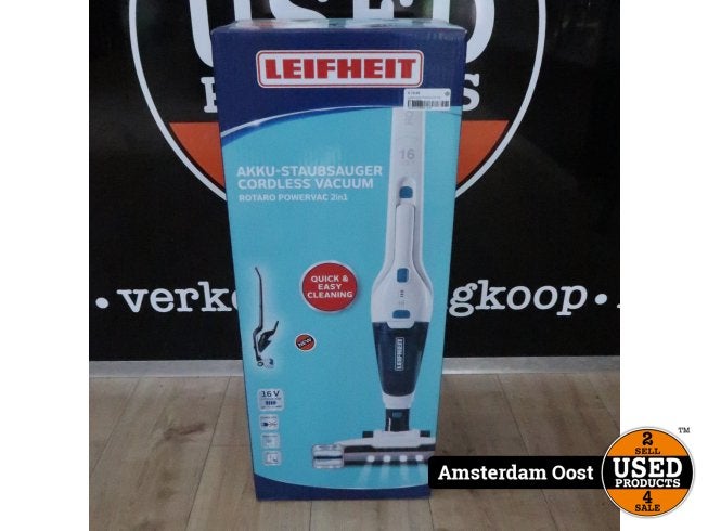 Leifheit Rotaro Powervac 2in1 16V | Nieuw in Doos, Flex Ltd., Nieuw, https://flex.com/contact-us, Nobelstraat 10, 5807 GA Oostrum LB, Limburg, Nederland