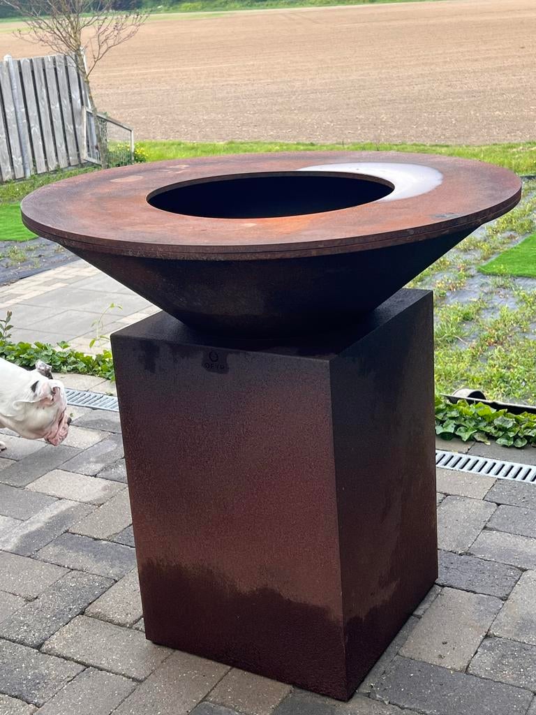 Ofyr Classic Corten 100 - Buitenkeuken / Vuurplaats, Ophalen, Zo goed als nieuw
