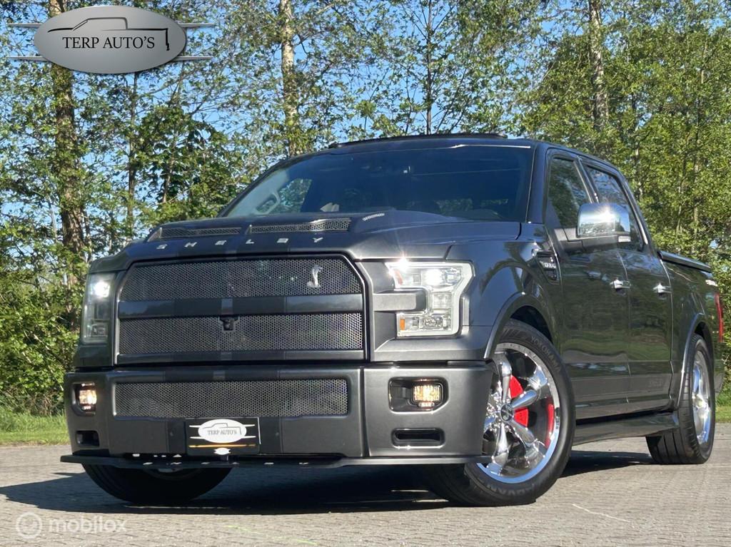 Ford F150 5.0 V8 Shelby Super Snake |759pk| Collecters item, Auto's, Ford Usa, Gebruikt, F-150, Leder, 4949 cc