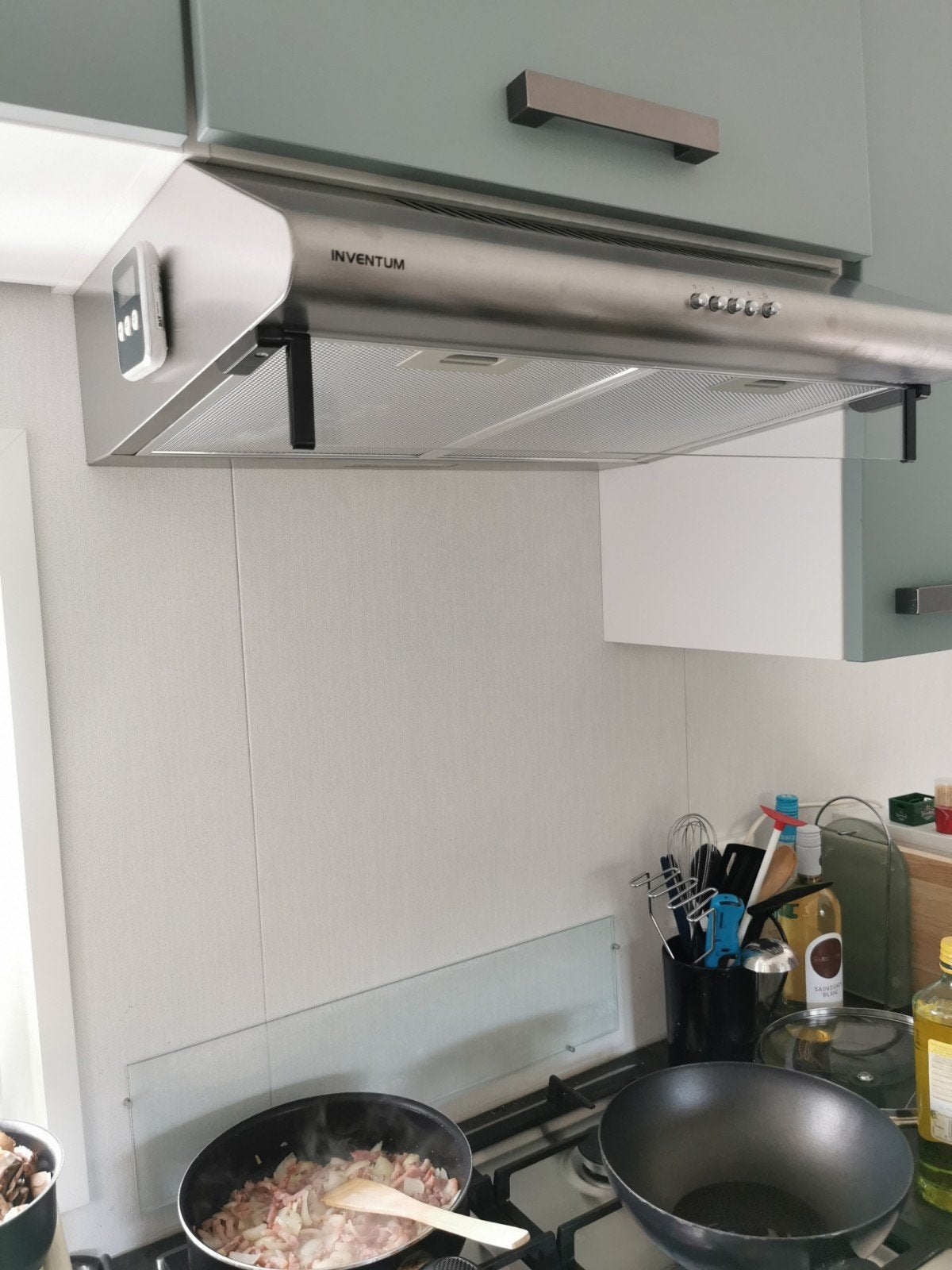 Inventum AKO6012RVS Onderbouw Afzuigkap - Zo goed als nieuw, Onderbouw afzuigkap, Ophalen of Verzenden, Zo goed als nieuw, Inbouw