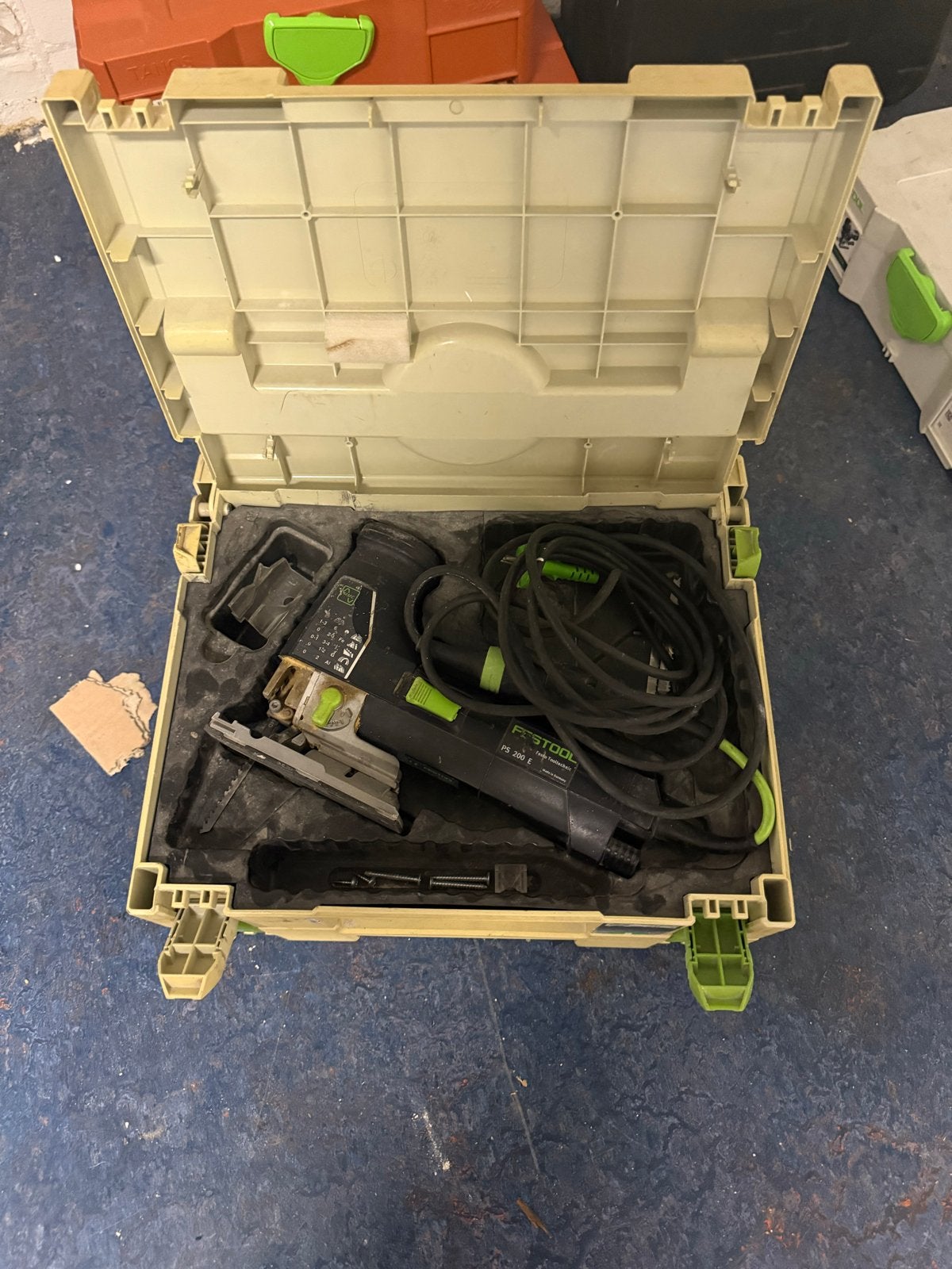 Festool PS 200 E Decoupeerzaag in Systainer, Ophalen, Gebruikt, Decoupeerzaag