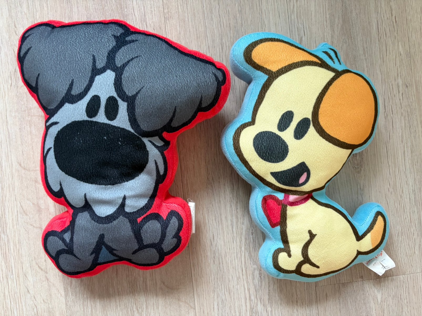 Woezel en Pip knuffel/kussens, Overige merken, Overige karakters, Zo goed als nieuw, Middelgroot (20 tot 80 cm)