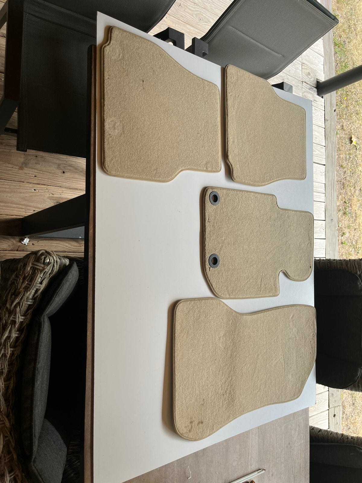 Beige mattenset BMW e36, Ophalen, Nieuw, BMW