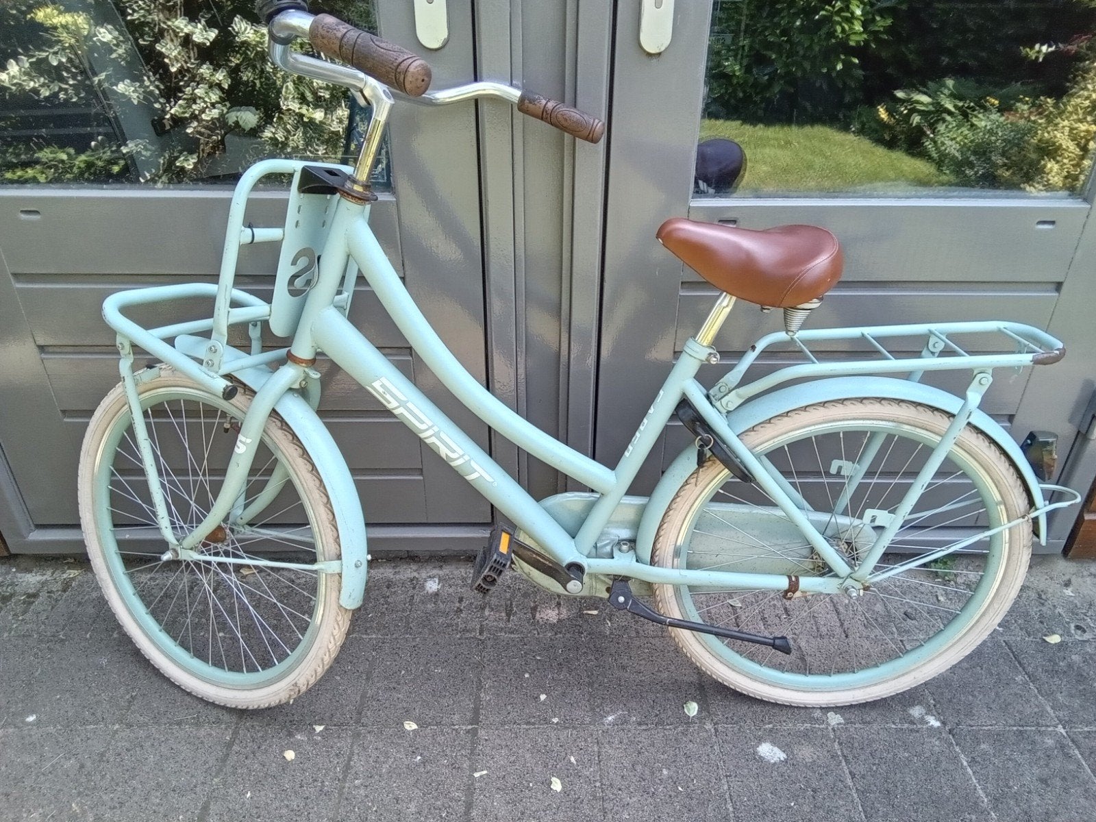 meidenfiets / transportfiets - 24 inch, Fietsen en Brommers, Fietsen | Meisjes, Gebruikt, 24 inch, Terugtraprem, Ophalen