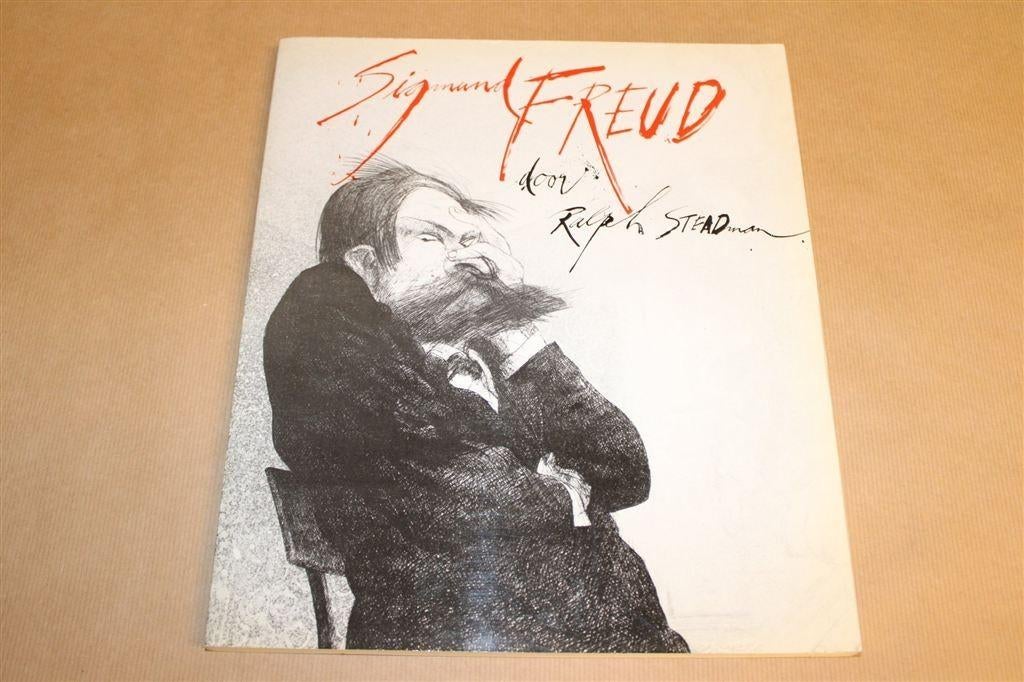 Sigmund Freud door Ralph Steadman — Rijk Geïllustreerd, Boeken, Ophalen of Verzenden, Gelezen