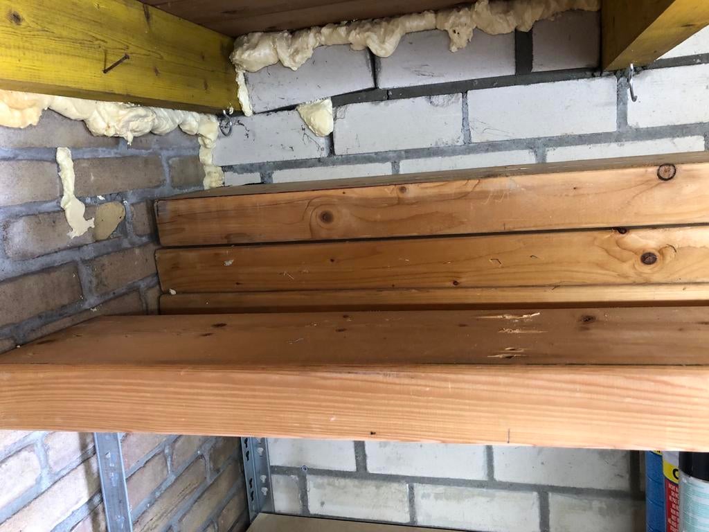 Droge Vuren houten balken, Ophalen, Gebruikt, 25 tot 50 mm, 250 tot 300 cm