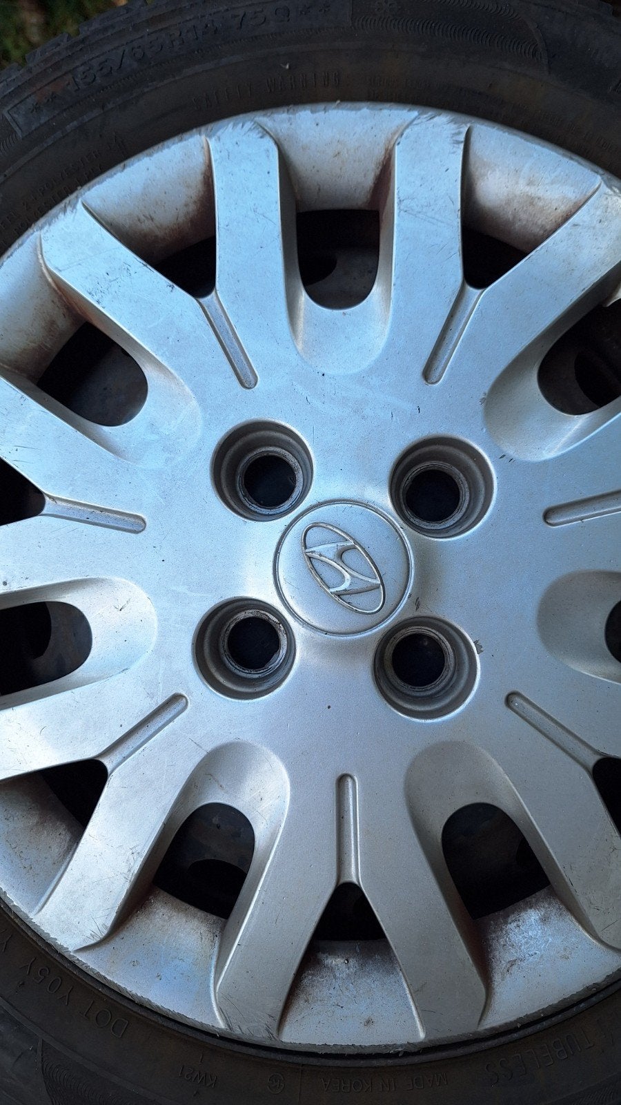 Winterbanden Hyundai i10 - 155/65R14 Kumho Ice Power, Ophalen, Gebruikt