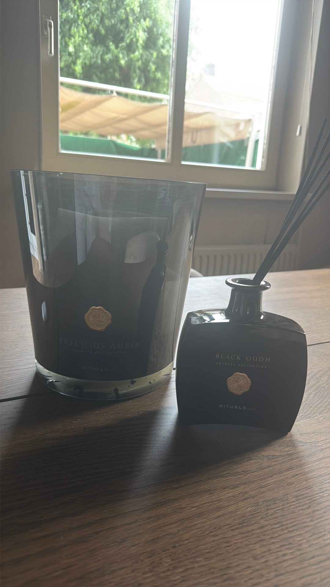 Rituals kaars houder, Ophalen, Gebruikt, Glas, Rituals