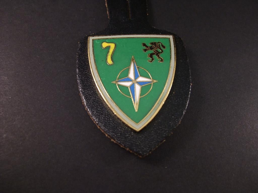 Headquarters Allied Land Forces Central Europe embleem, Ophalen of Verzenden, Landmacht, Nederland, Embleem of Badge