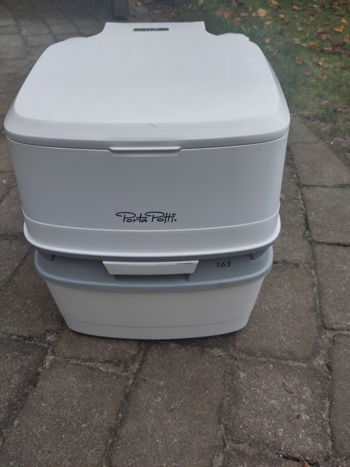 Porta Potti 165 - Draagbaar Toilet voor Camper/Caravan, Caravans en Kamperen, Ophalen, Zo goed als nieuw