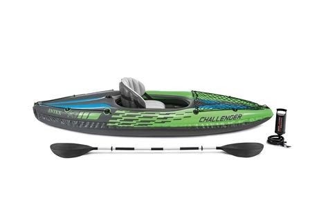 Intex Challenger K1 Kajak - 3 jaar oud, compleet, Watersport en Boten, Ophalen, Gebruikt