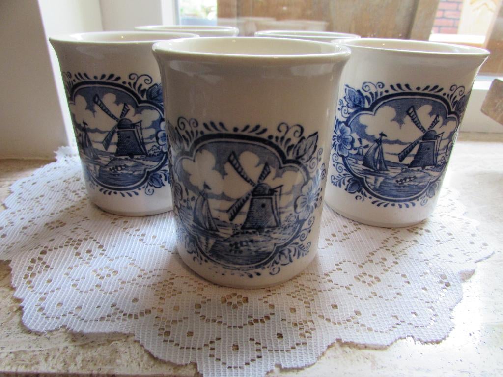Koffiemokken Ironstone tableware England (5), Overige typen, Nieuw, Ophalen of Verzenden, Overige stijlen