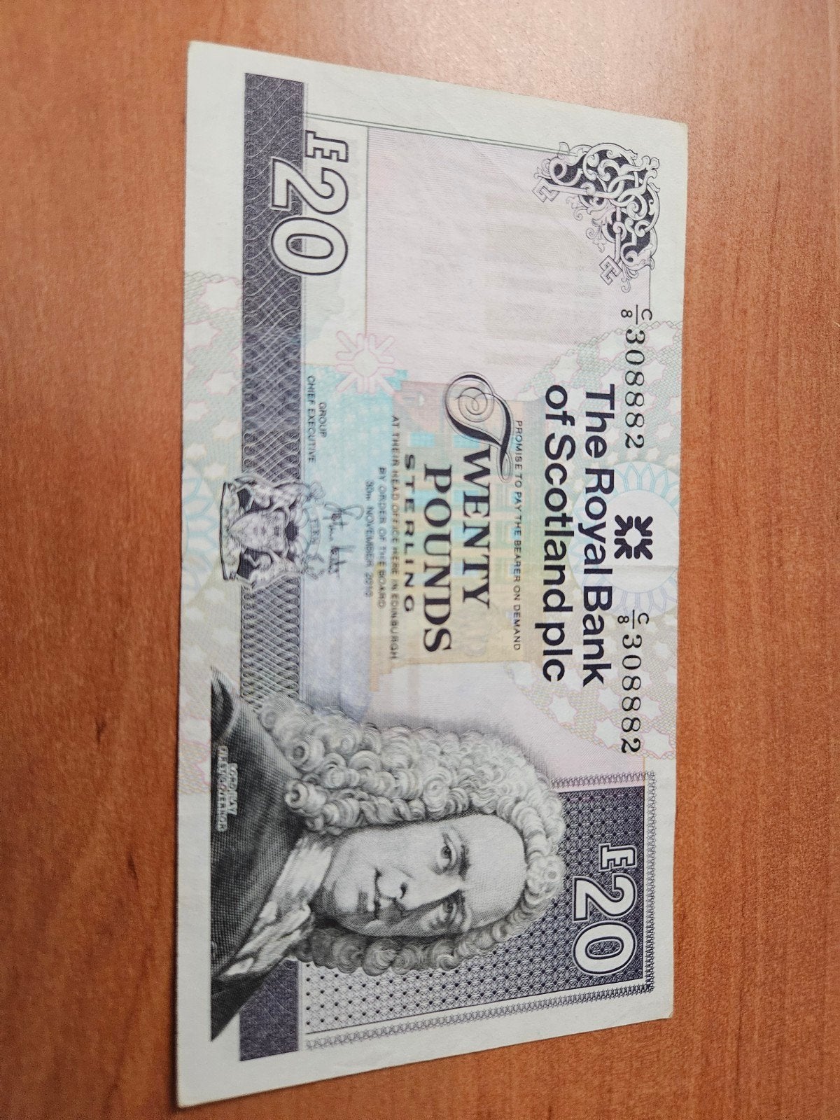20 pounds Scotland 2010 jaar, Ophalen of Verzenden, Overige landen, Los biljet