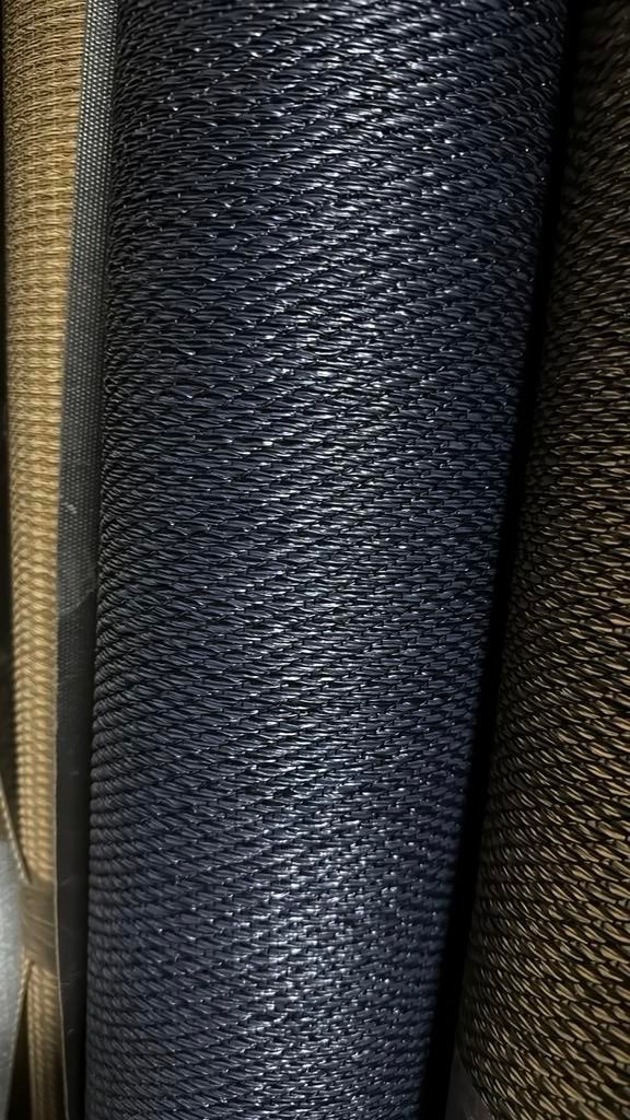 ‼️coupon blauw nature look anti slip vinyl novilon 2,15x2m‼️, Ophalen, Blauw, Nieuw, Minder dan 10 m²