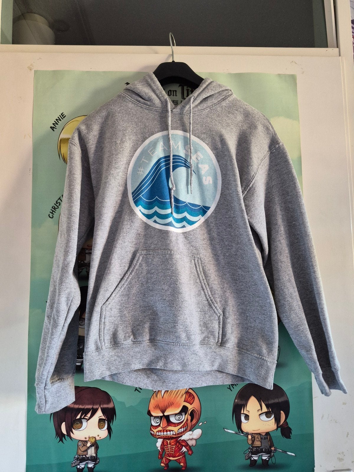 Officiële Mr.Beast TeamSeas merchandise, Onbekend, Ophalen of Verzenden, Zo goed als nieuw, Grijs