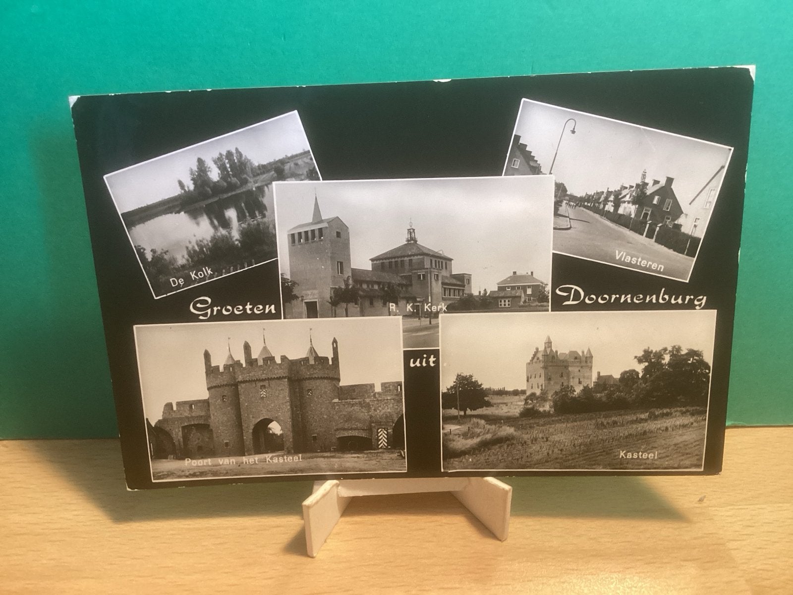 Groeten uit Doornenburg.   954, Verzamelen, Ophalen of Verzenden, 1940 tot 1960, Gelopen, Gelderland