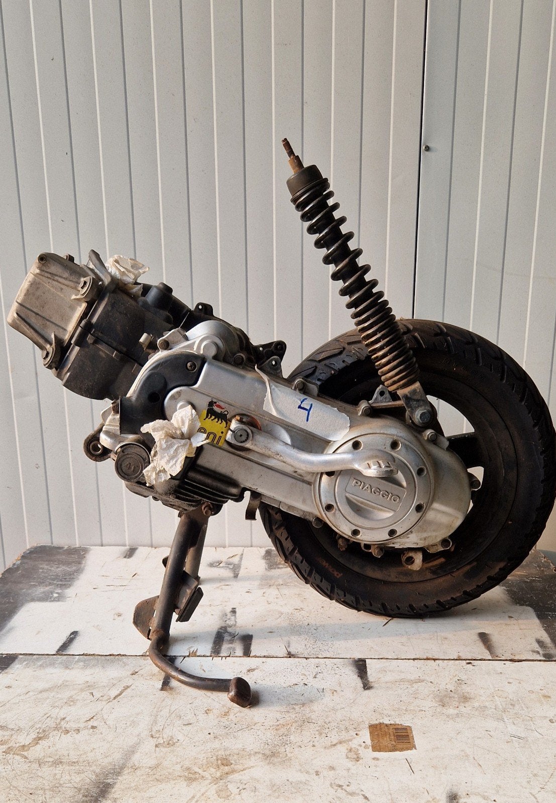 Vespa blok nr. 4 LX50 SPRINT QUATTRO 4T4v, Ophalen, Gebruikt, Blok, Vespa
