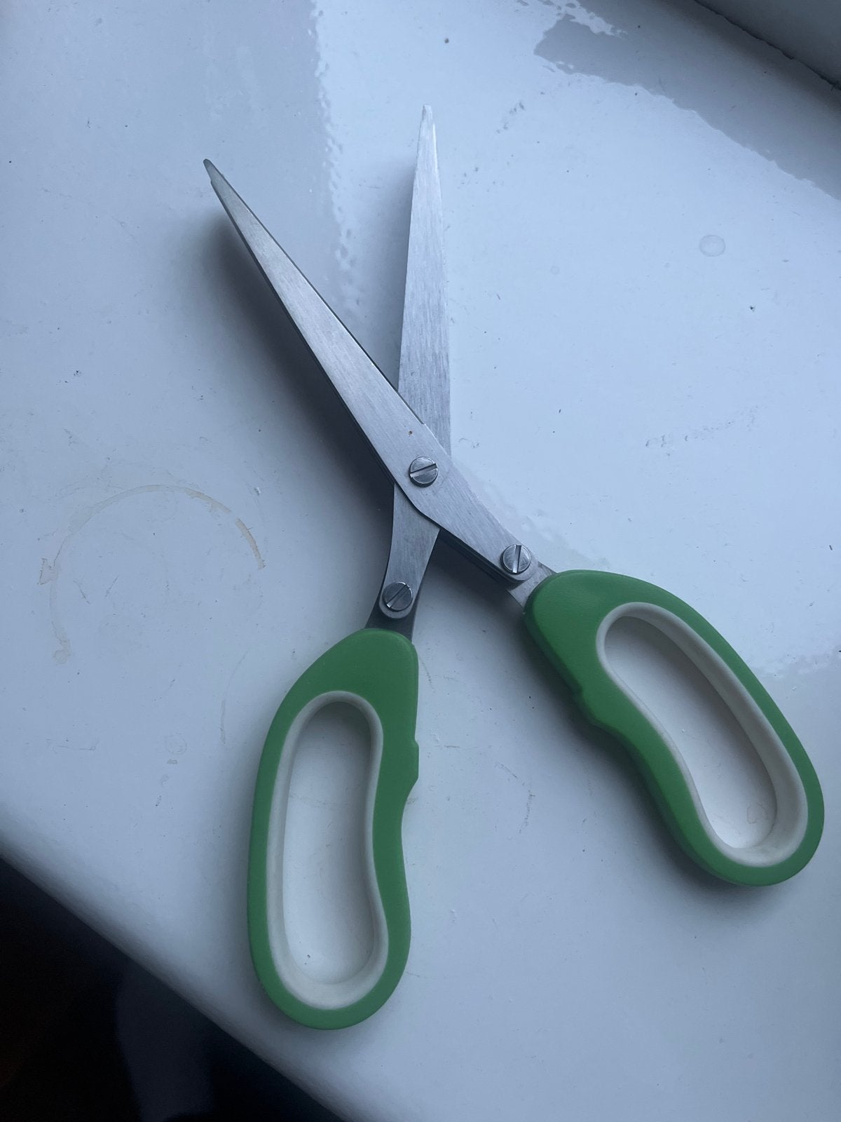 Kruidenschaar met 5 bladen - Groen, Ophalen of Verzenden, Metaal, Overige merken, Groen
