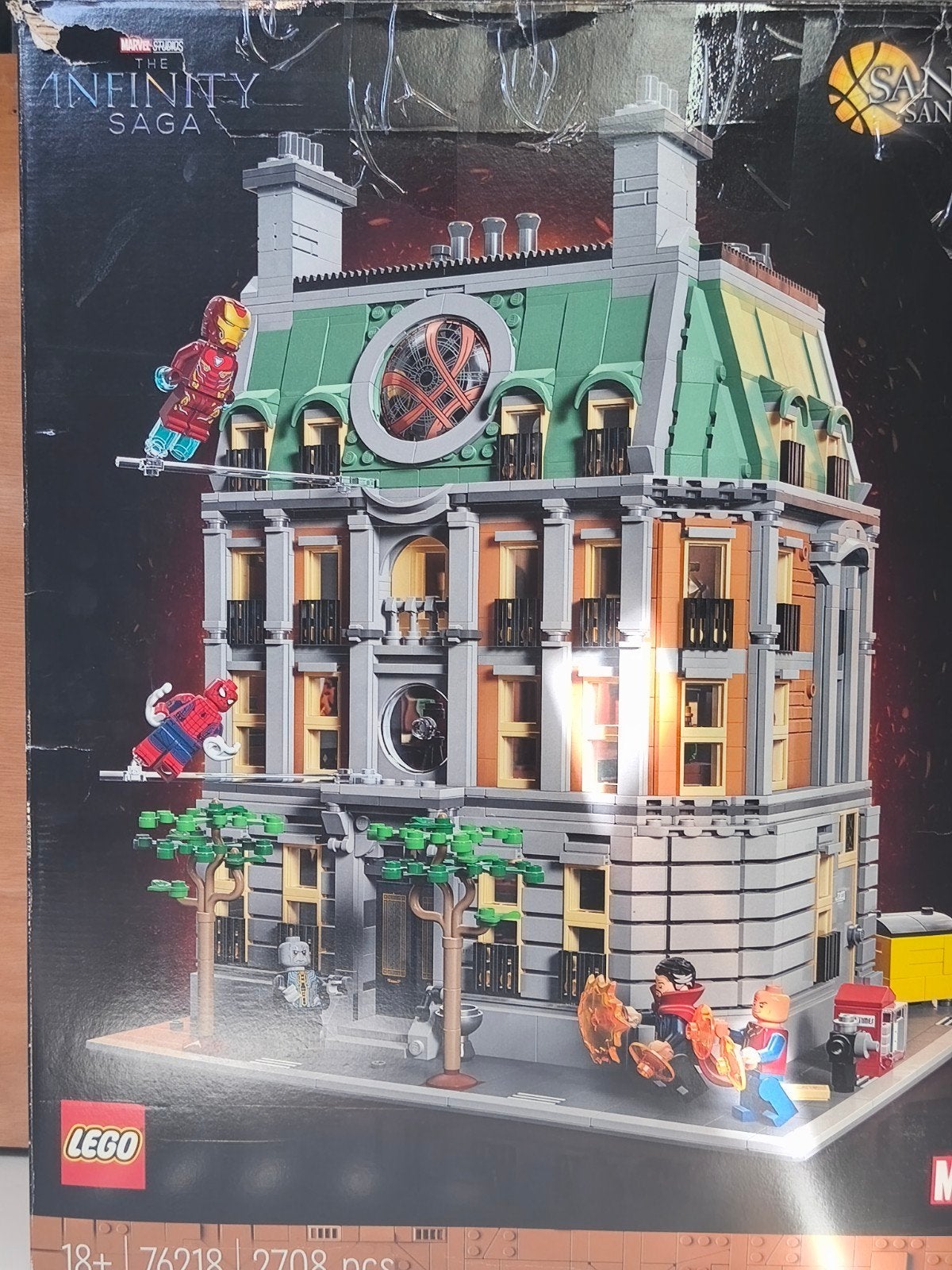 Marvel lego 76218. Sanctum Sanctorum, Marvel, Lego, Ophalen of Verzenden, Zo goed als nieuw