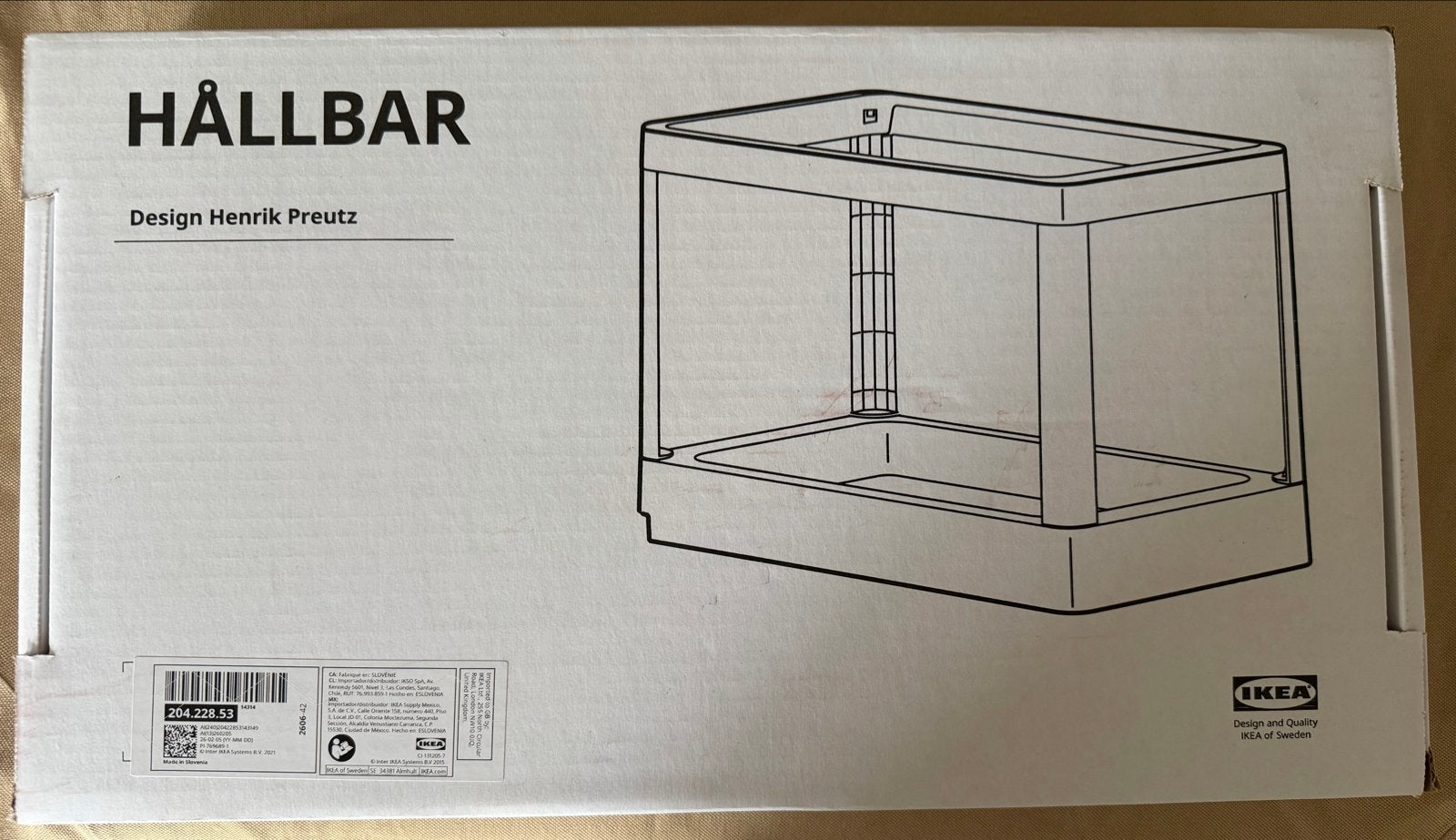 IKEA HÅLLBAR Afvalemmer rails- Nieuw in doos, Kunststof, Nieuw, Ophalen of Verzenden, 5 – 50