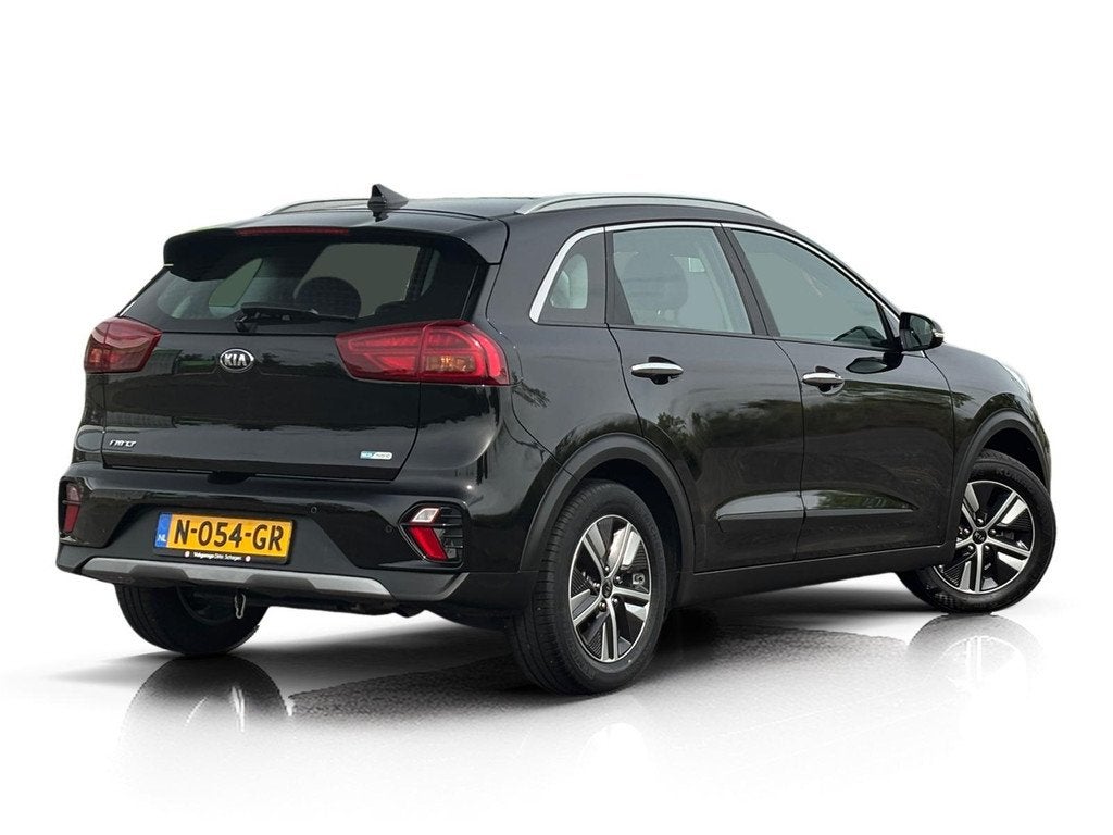 Kia Niro 1.6 GDi Hybrid DynamicLine  Schuifdak  ACC, Auto's, Kia, Gebruikt, Euro 6, 2 kWh, Leder en Stof