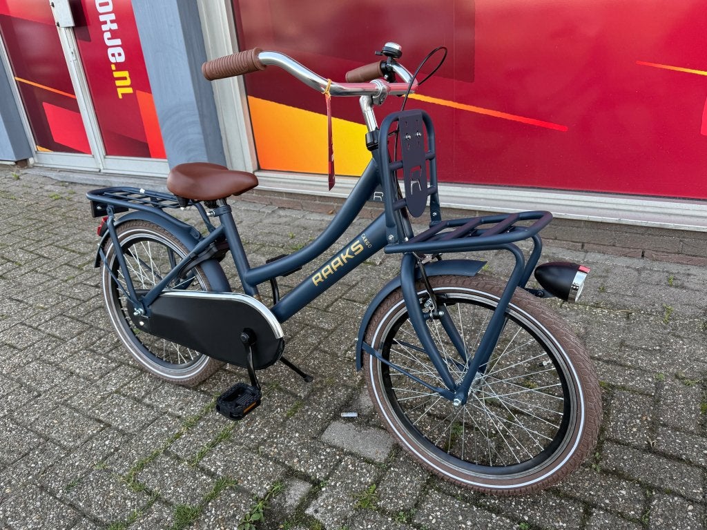 Fietshokje Hoofddorp: Raaks Cargo transportfiets 20 INCH, Fietsen en Brommers, Niet ingevuld, Terugtraprem, Niet ingevuld, Nieuw