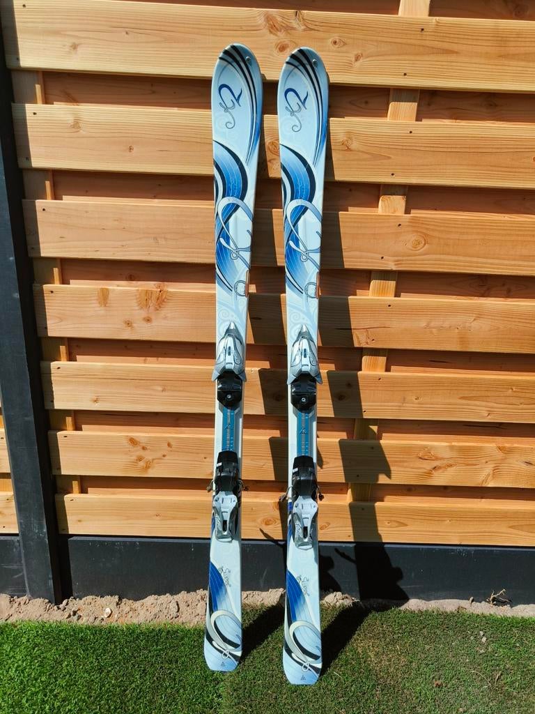 K2 One Luv Ski's met Marker bindingen, 140 tot 160 cm, Gebruikt, Skiën, Ski's