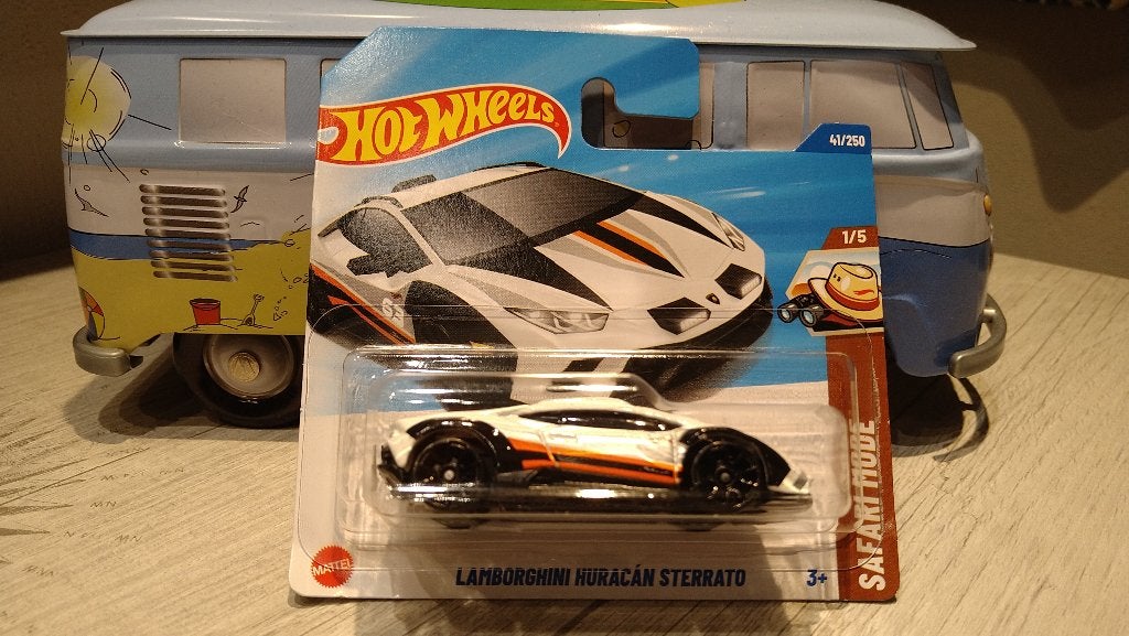 Hot Wheels Lamborghini Huracán Sterrato White 1:64, Ophalen of Verzenden, Nieuw, Auto