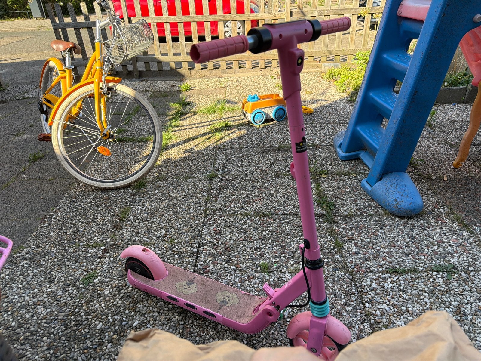 Roze Elektrische Step voor Kinderen - Gebruikt, Ophalen, Gebruikt, Elektrische step (E-scooter)
