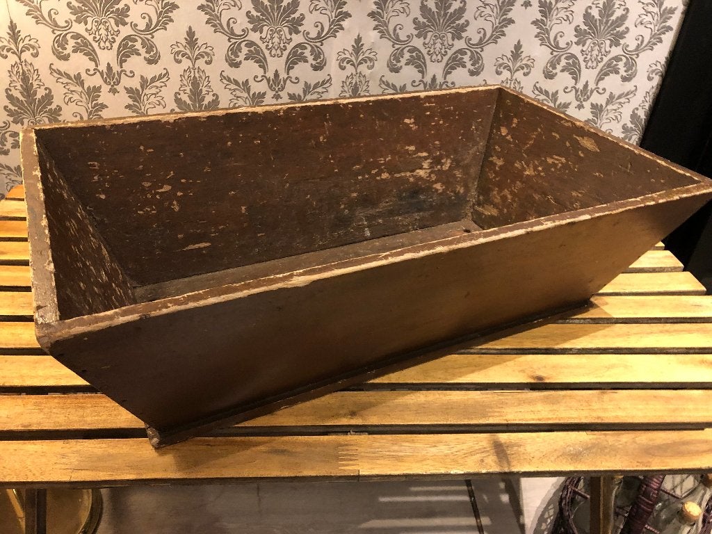 Brocante Houten Decoratie/Voederbak Bak., Ophalen