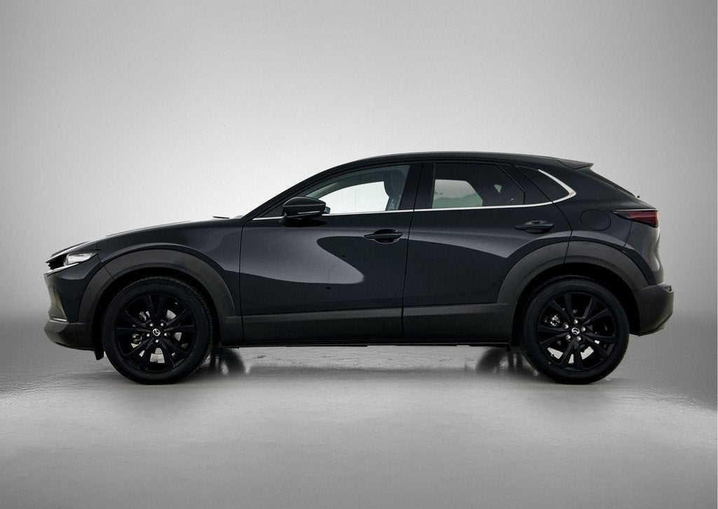 Mazda CX-30 2.0 e-SkyActiv-G M Hybrid Homura Automaat | Park, Auto's, Mazda, Stof, Gebruikt, Zwart, 4 cilinders