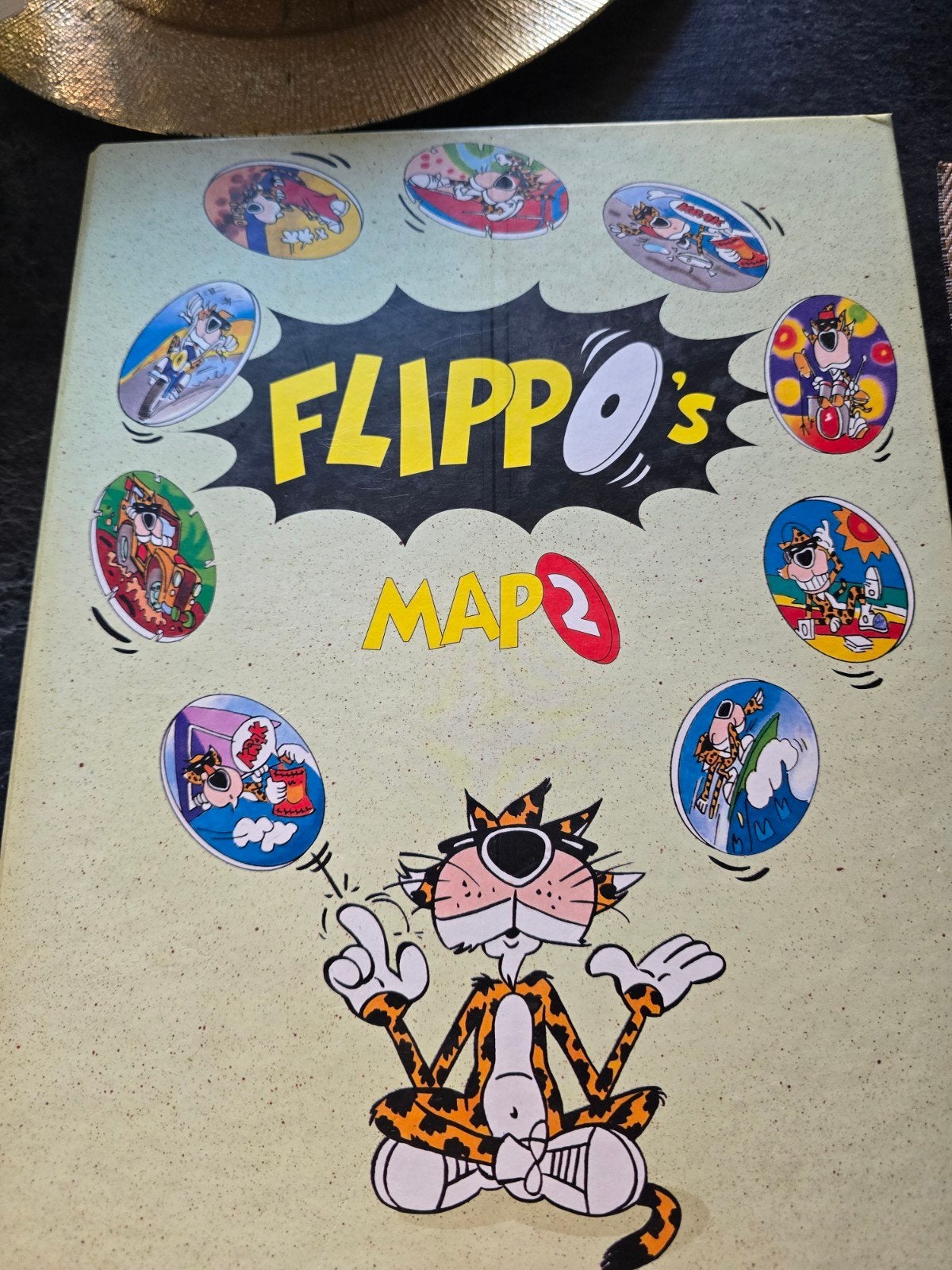 Flippo's Map 2 - Cheetos Chester Cheetos, Verzamelen, Flippo's, Ophalen of Verzenden, Chester Cheetos, Map, Album of Poster, Met verzamelmap(pen)