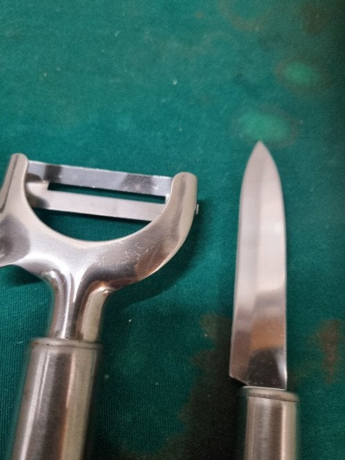 dunschiller en schilmes rvs, Ophalen of Verzenden, 'T Olde Gre-j, Info@toldegrej.nl, Endepoelstraat 20f Didam
