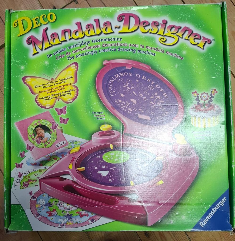Ravensburger Deco Mandala-Designer - Werkt op batterijen, Ophalen of Verzenden, Zo goed als nieuw, Knutselen