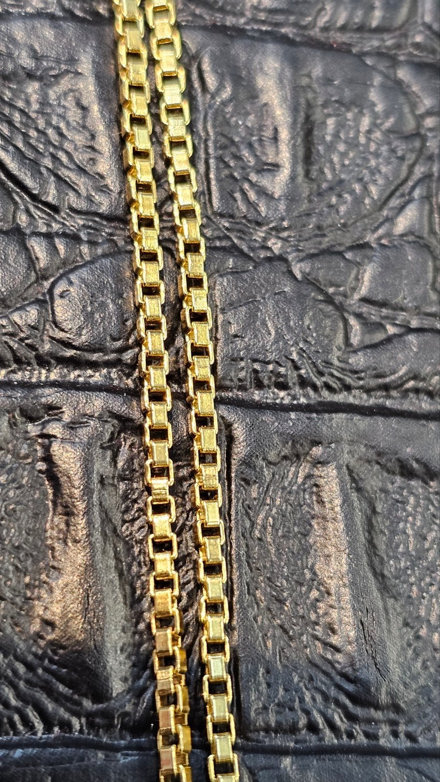 18k venetiaans schakel ketting 7.2 gram, Ophalen of Verzenden, Nieuw, Goud, Goud